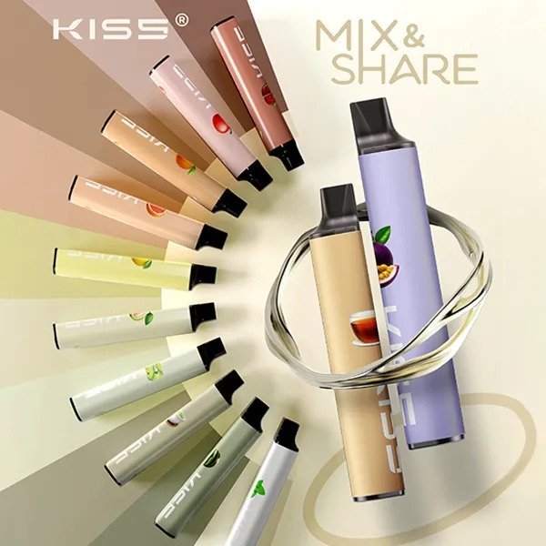 KIS5 6500口拋棄式電子煙|一次性糖果菸・雙口味磁吸版・13ml大容量・18種口味:圖片 3